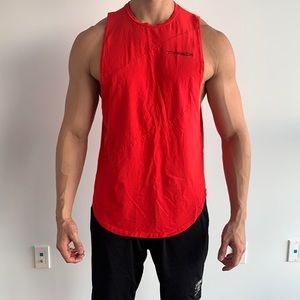 Men’s tank top red